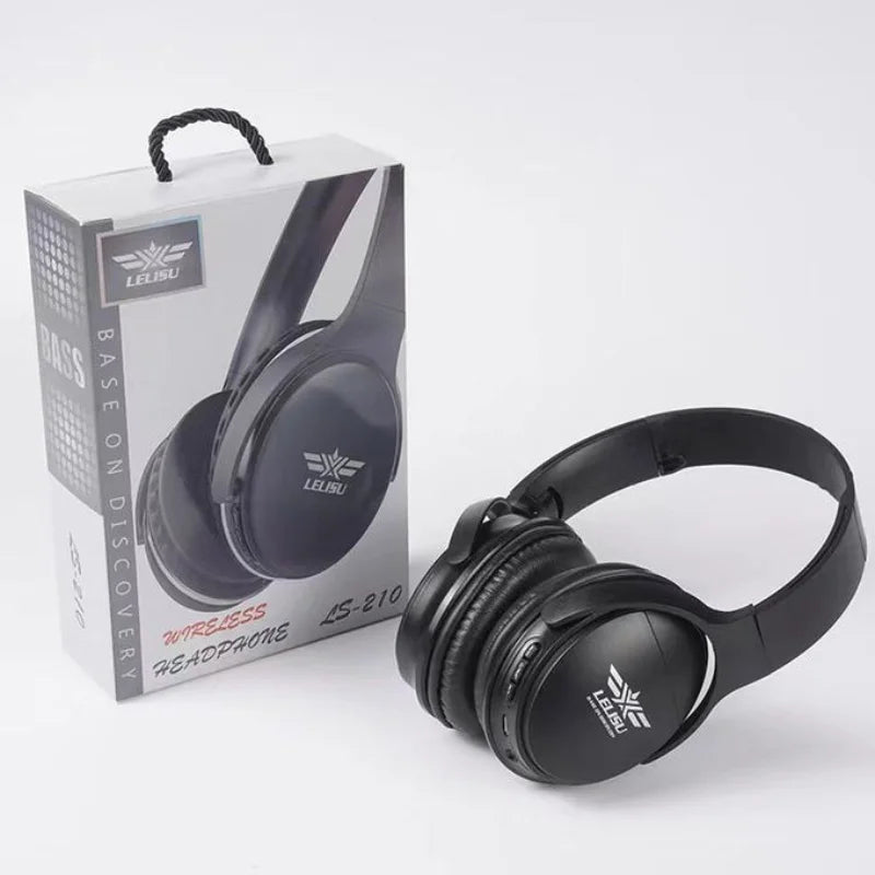 Lelisu LS-255 Wireless Headphones | Bass Bluetooth Over-Ear