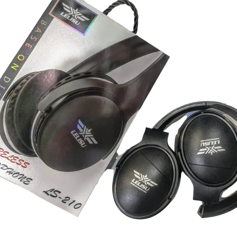 Lelisu LS-255 Wireless Headphones | Bass Bluetooth Over-Ear