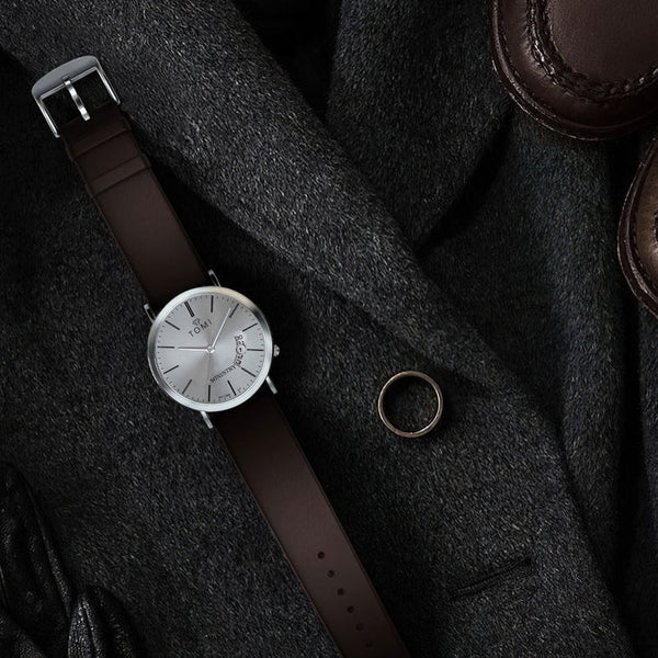 TOMI T-018 Date Quartz Luxury Slim Watch – New Arrival